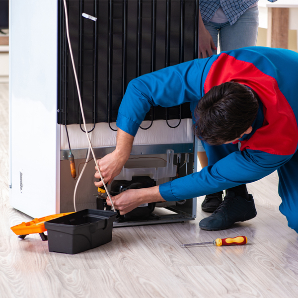 how long does it usually take to repair a refrigerator in Albion NE